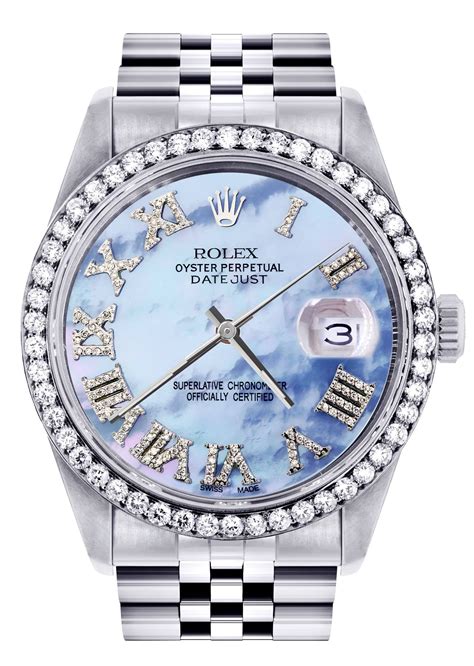 rolex datejust mother of pearl roman|rolex datejust price chart.